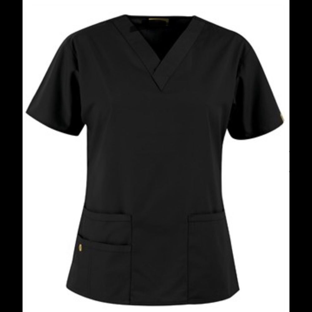 Like new Wonderwink Black scrub top XS